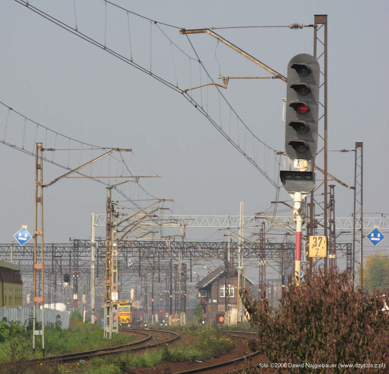 Semafor wjazdowy stacji Opole-Groszowice