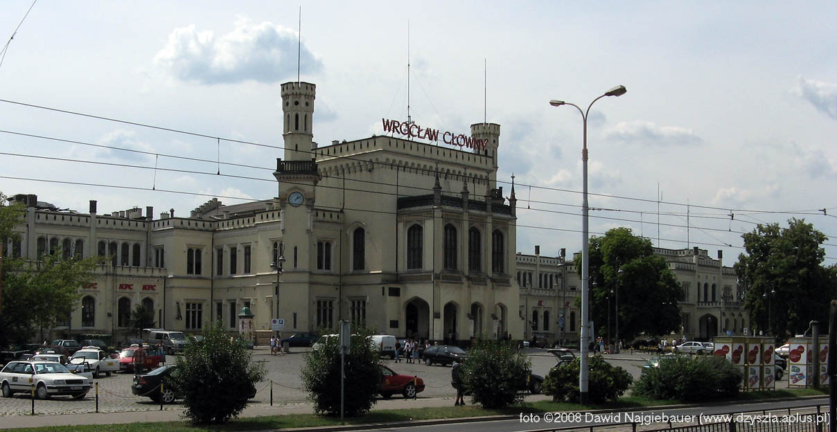 Budynek dworca Wrocław Główny
